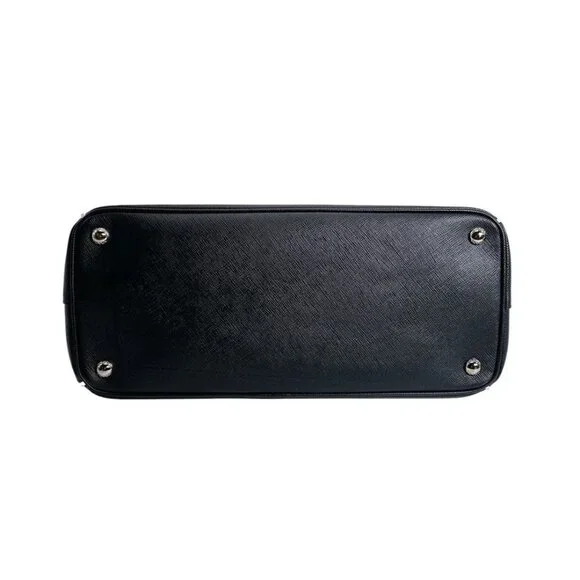 Prada 1 Ba274 2-Way Bag Saffiano Tote Bag Black - Picture 5 of 15